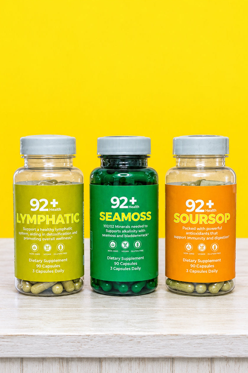 92+ Seamoss & Lymphatic Reset System