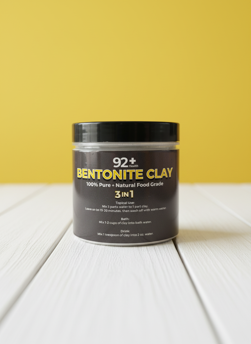 Discover the benefits of Food Grade Bentonite Clay for internal detox, skin purification, and overall wellness. Perfect for natural health and beauty routines.